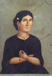 Portret, midden 19e eeuw